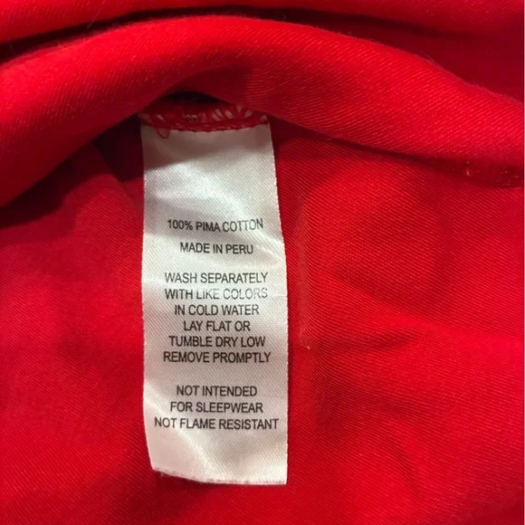 Lila & Hayes Red Madeline Dress Red Nightgown Pajamas Christmas Holiday 18-24m - Picture 11 of 11